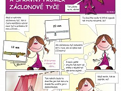 Designérka Karolínka 01 - A správný průměr záclonové tyče