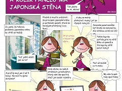 Kolik panelů má japonská stěna komiks Styltex