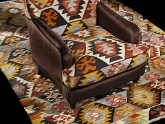 Potahový materiál Kilim