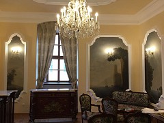Luxusní apartmány se stylovými záclonami a závěsy