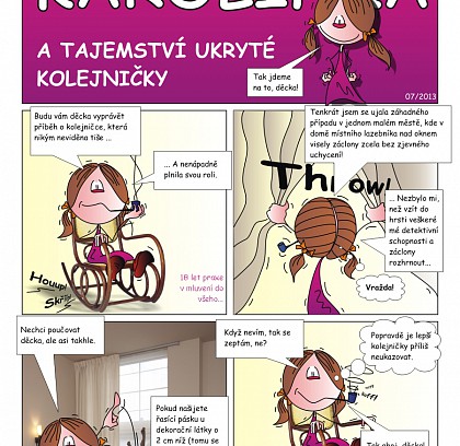 Designerka Karolínka - A tajemství ukryté kolejničky