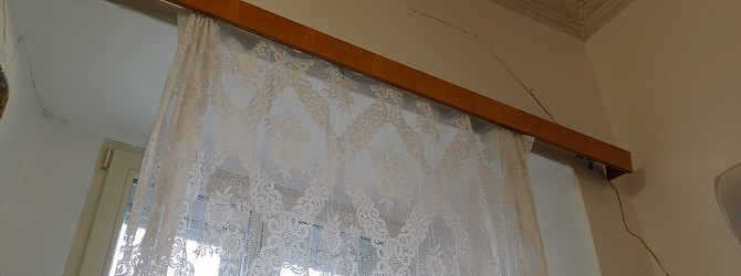 "Odcházející" staré garnyže a záclony